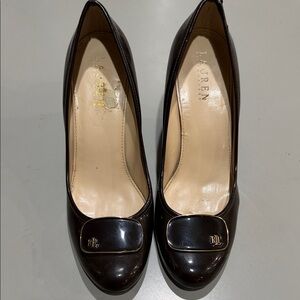 Ralph Lauren Dark Brown Heels